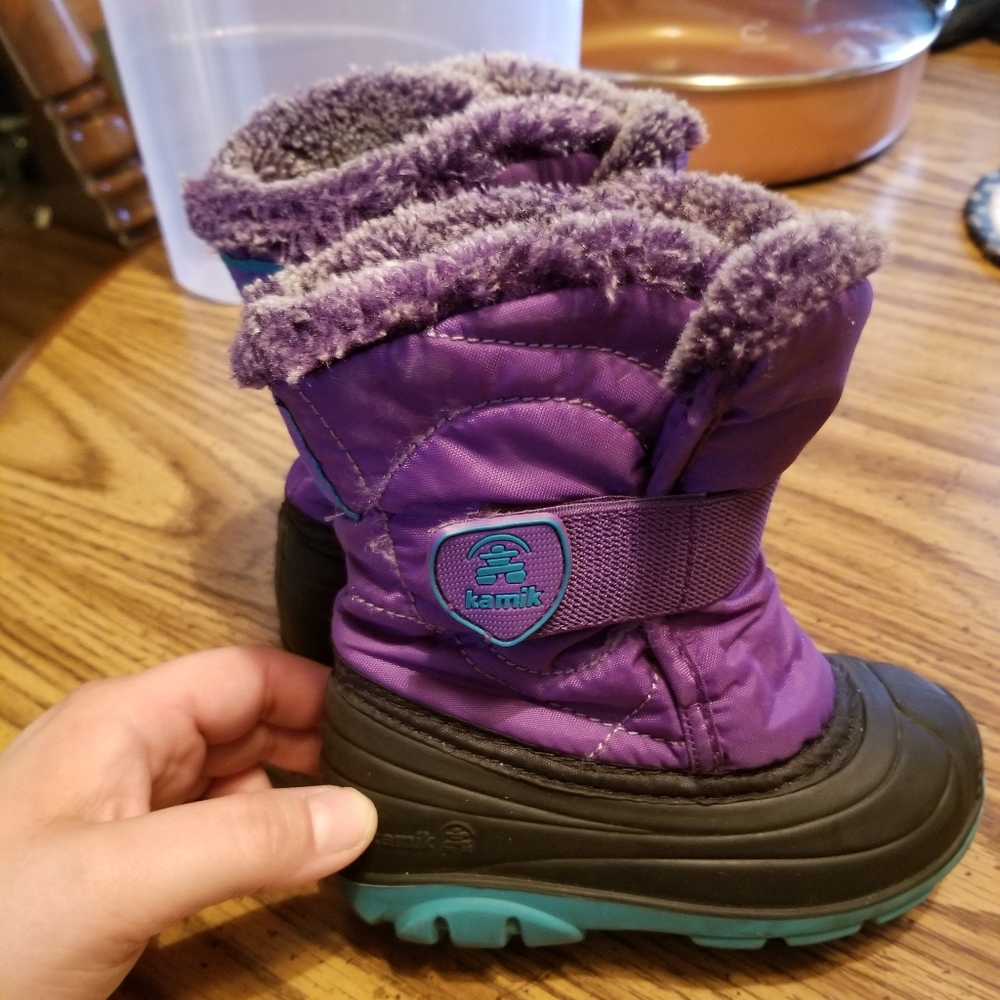Toddler girls kamik snowbug boots size 7